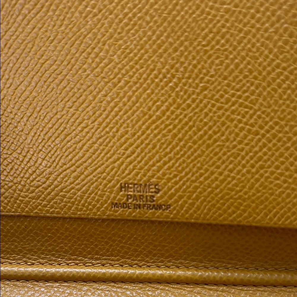 Hermes Vibrant Blue Check holder - Picture 6 of 6